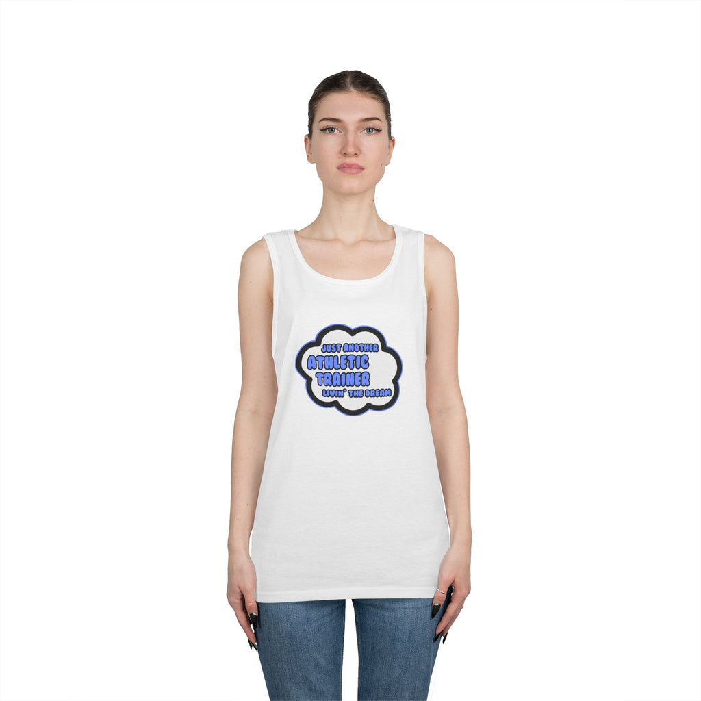 Athletic Trainer .. Livin' The Dream - Unisex Heavy Cotton Tank Top