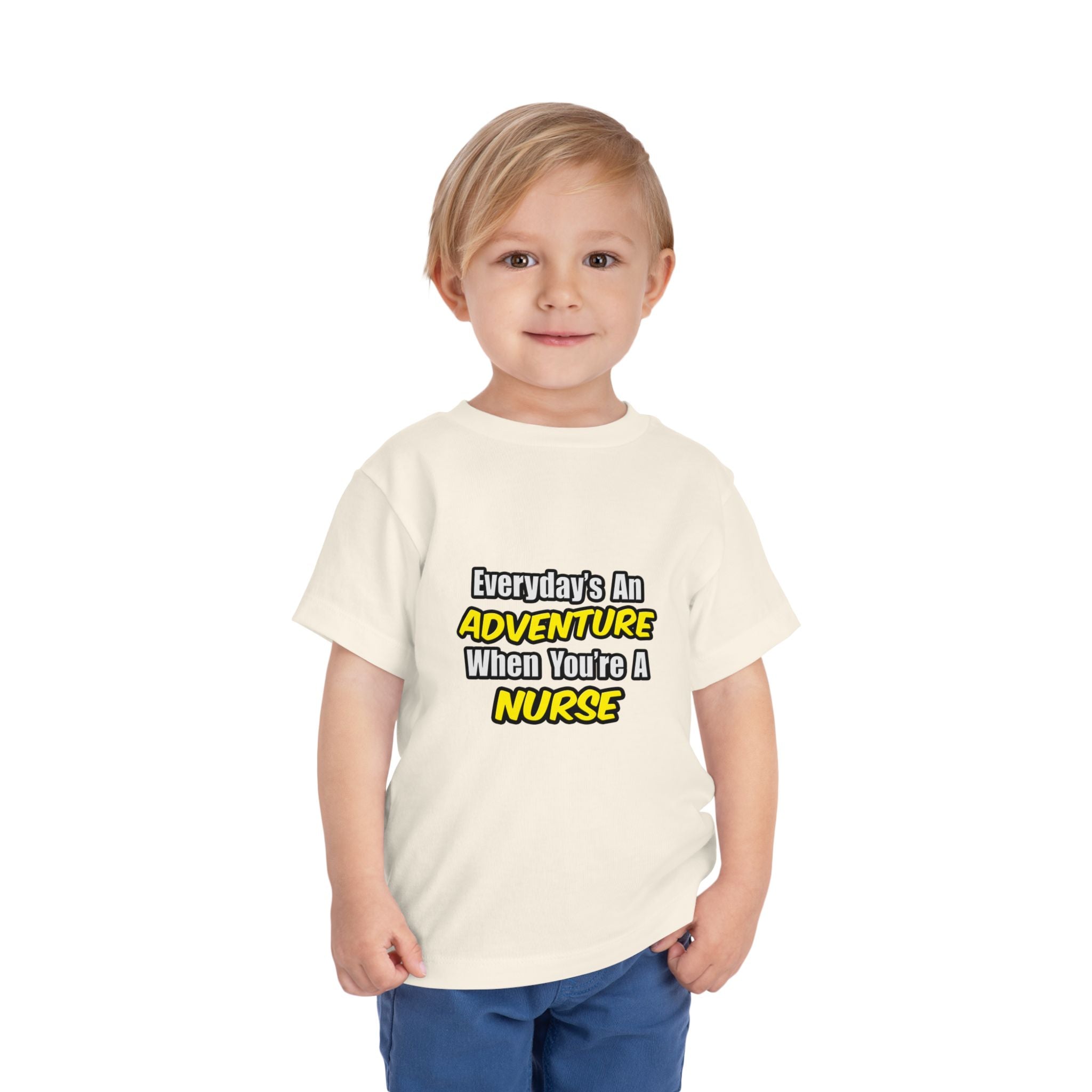 Everyday's An Adventure...Nurse - Toddler Short Sleeve Tee