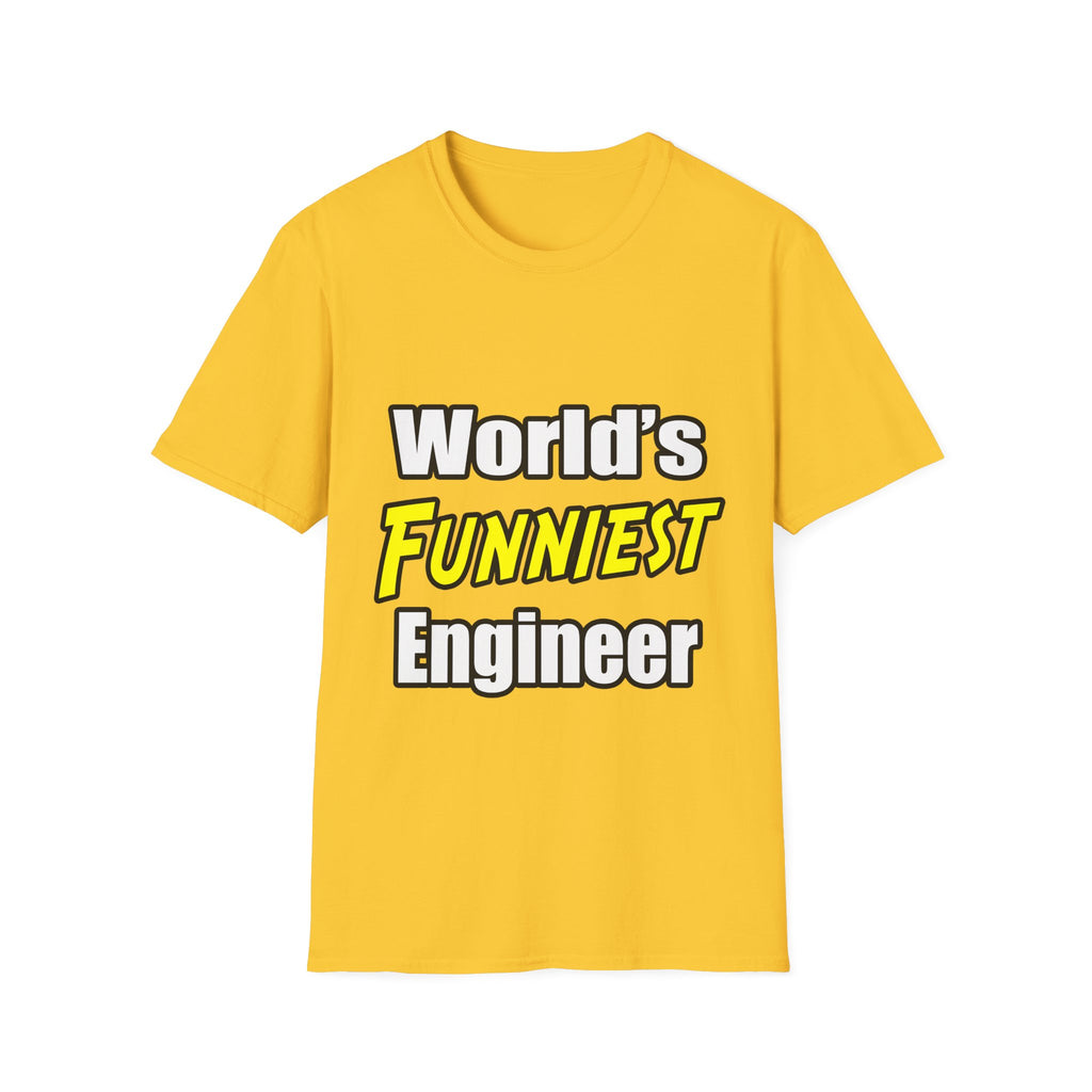 World's Funniest Engineer - Unisex Softstyle T-Shirt