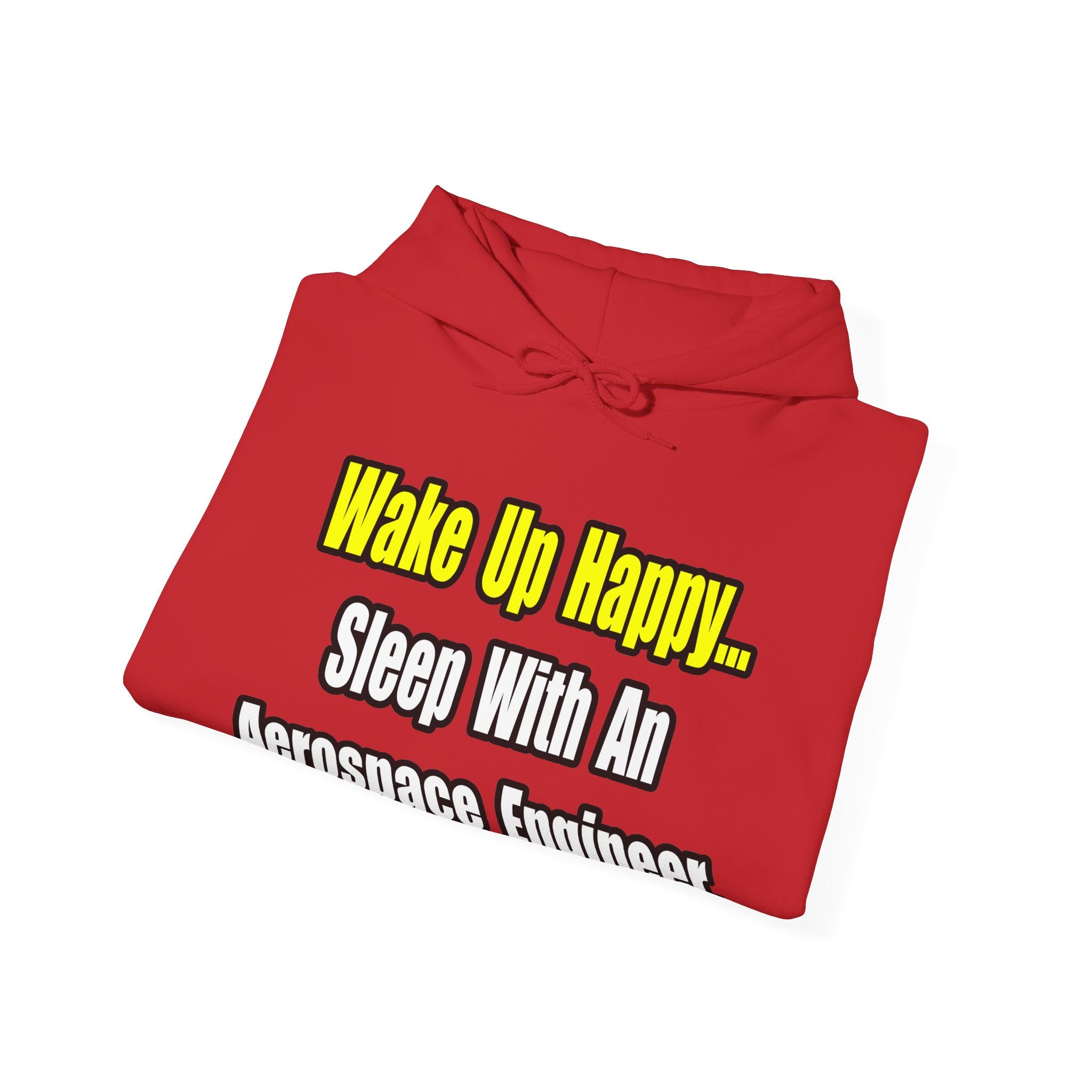 Sleep With An Aerospace Engineer - Unisex Heavy Blend™ Hooded Sweatshirt