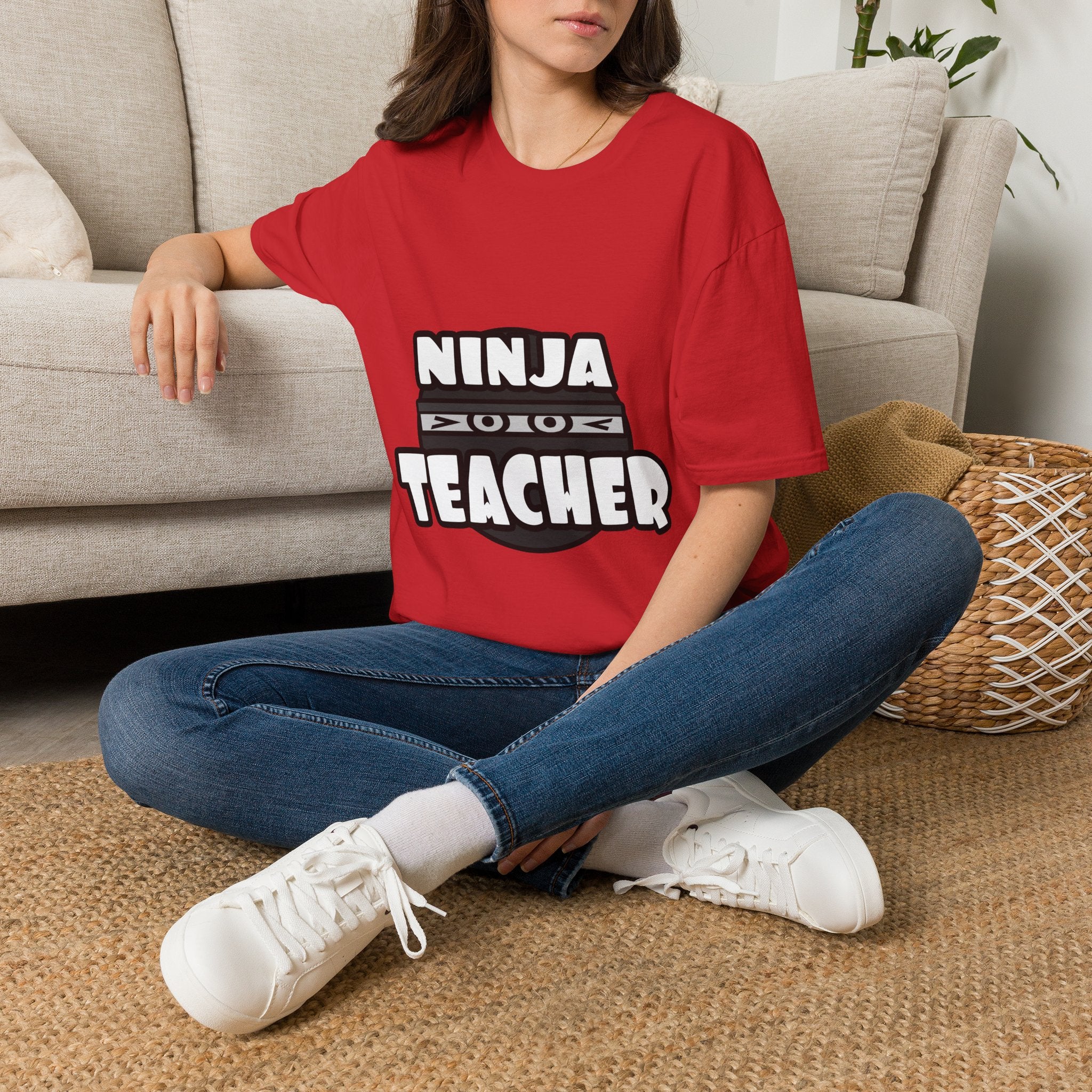 Ninja Teacher - Unisex Softstyle T-Shirt