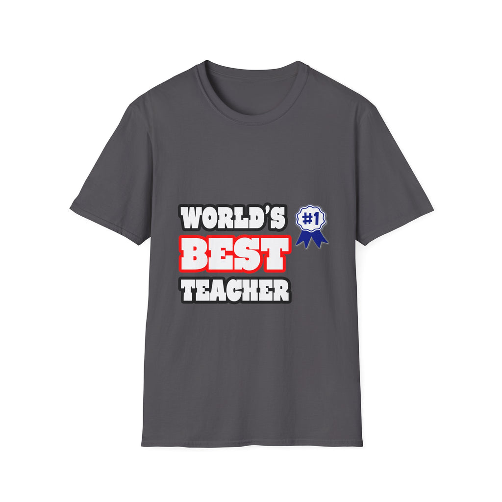 World's Best Teacher - Unisex Softstyle T-Shirt