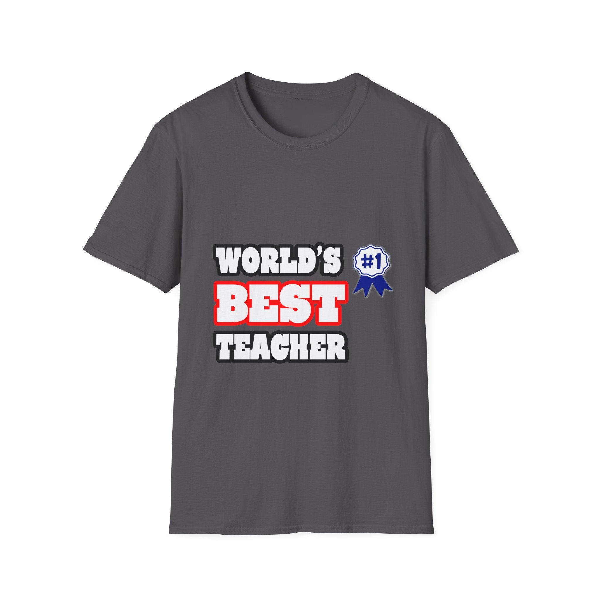 World's Best Teacher - Unisex Softstyle T-Shirt