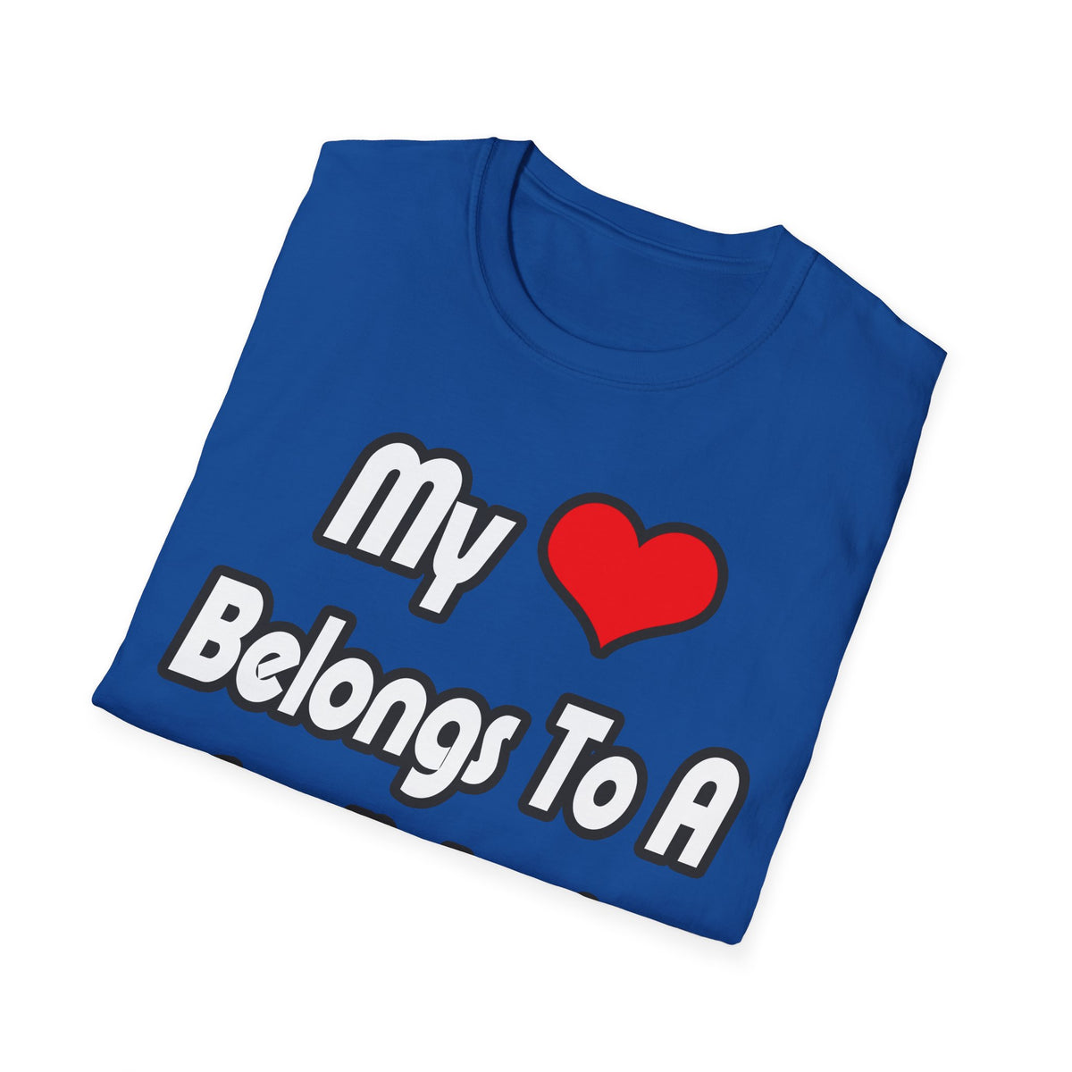 My Heart Belongs To A Cardiologist - Unisex Softstyle T-Shirt