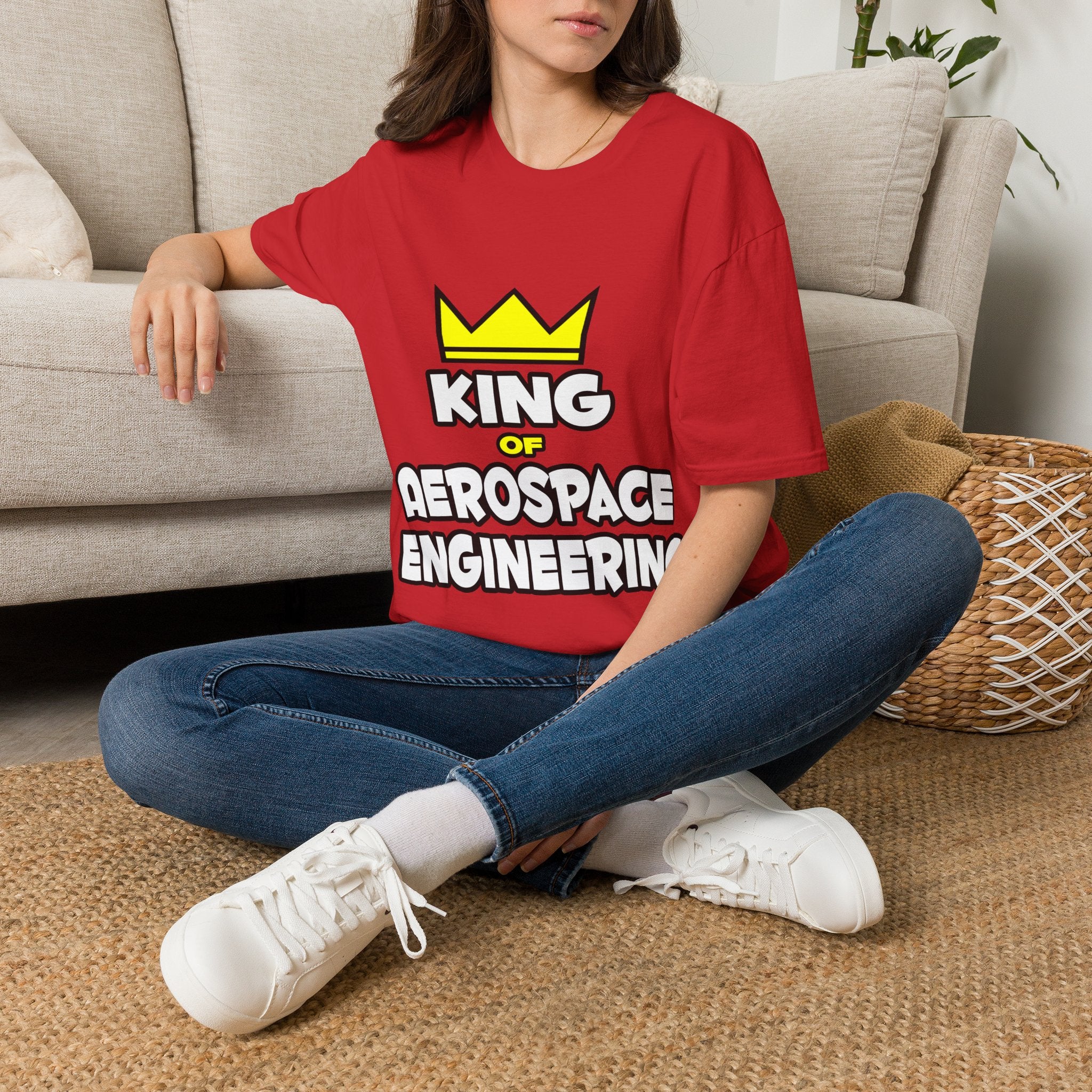 King of Aerospace Engineering - Unisex Softstyle T-Shirt