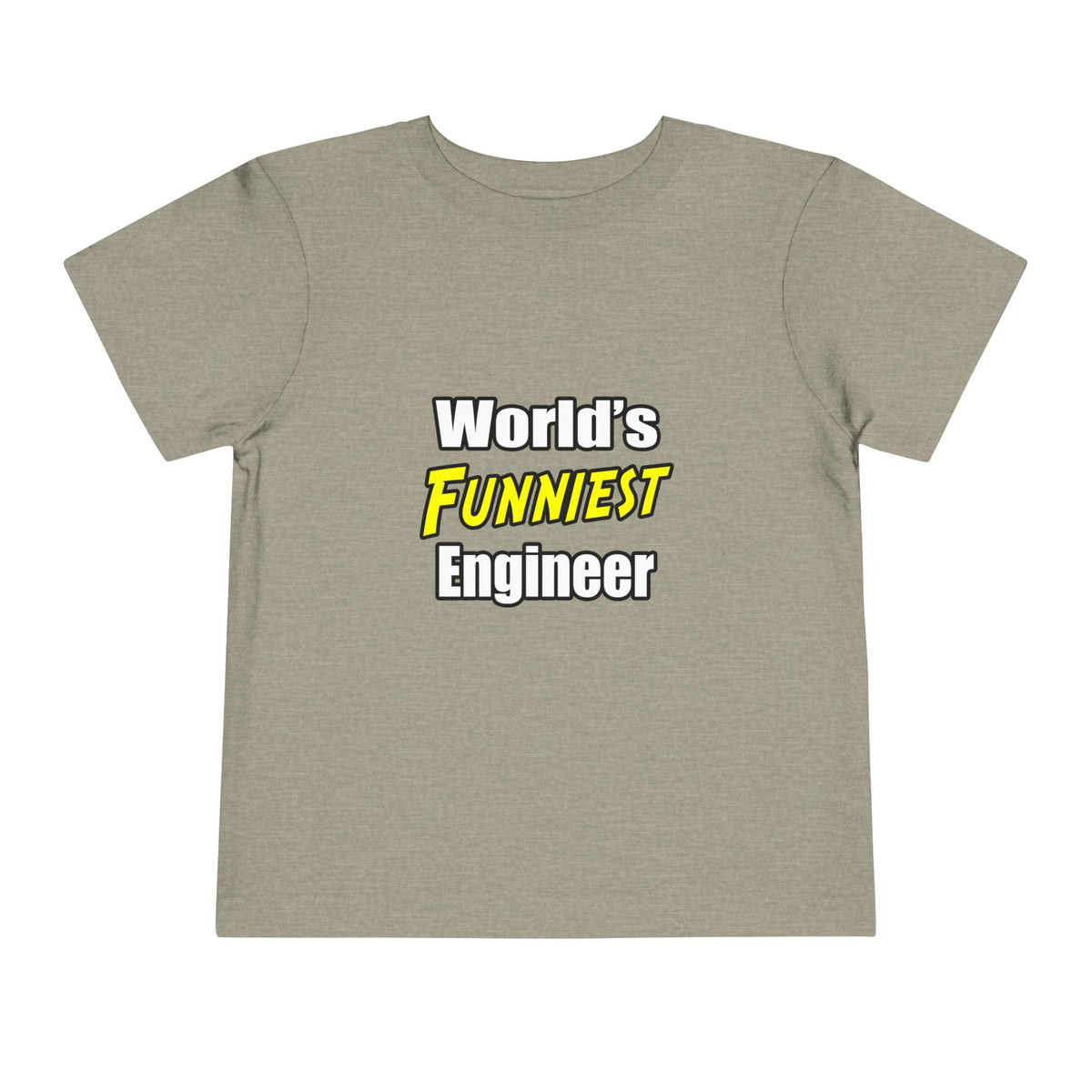 World's Funniest Engineer - Toddler Short Sleeve Tee