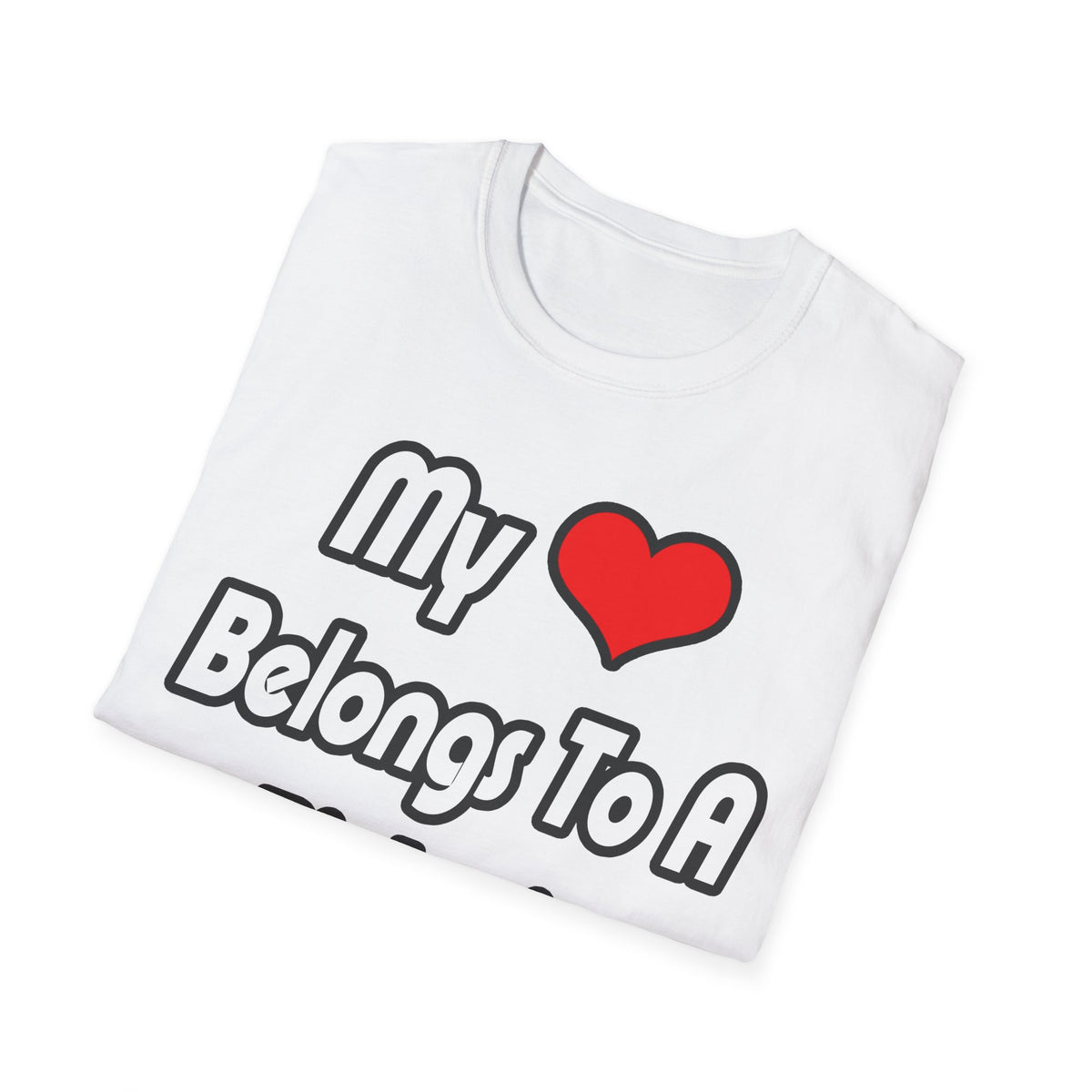 My Heart Belongs To A Biologist - Unisex Softstyle T-Shirt