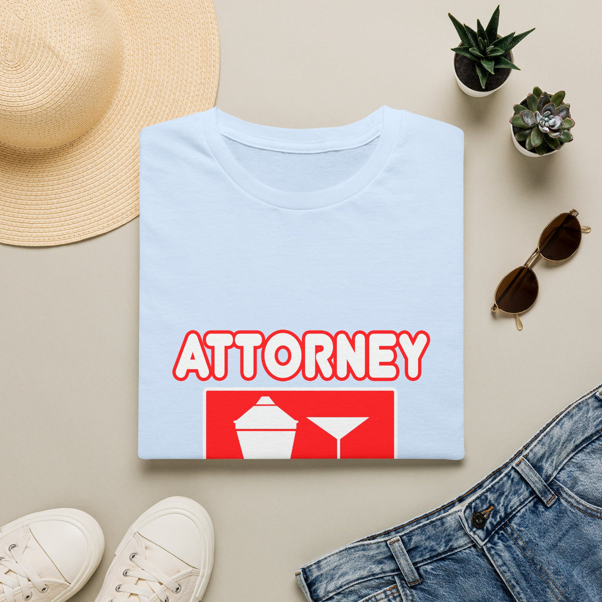 Attorney...Will Work For Cocktails - Unisex Softstyle T-Shirt