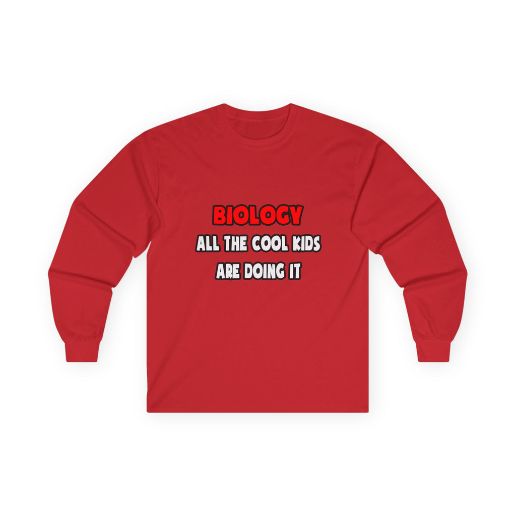 Funny Biologist Shirts and Gifts - Unisex Ultra Cotton Long Sleeve Tee