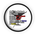 How To Make a Dietitian - Wall Clock