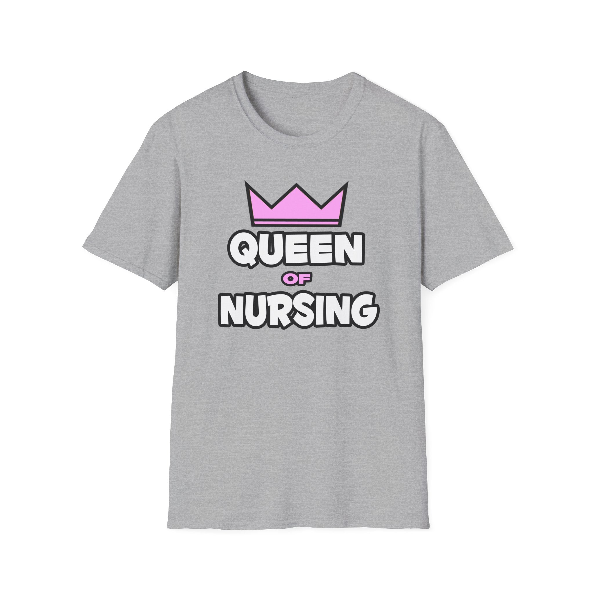 Queen of Nursing - Unisex Softstyle T-Shirt