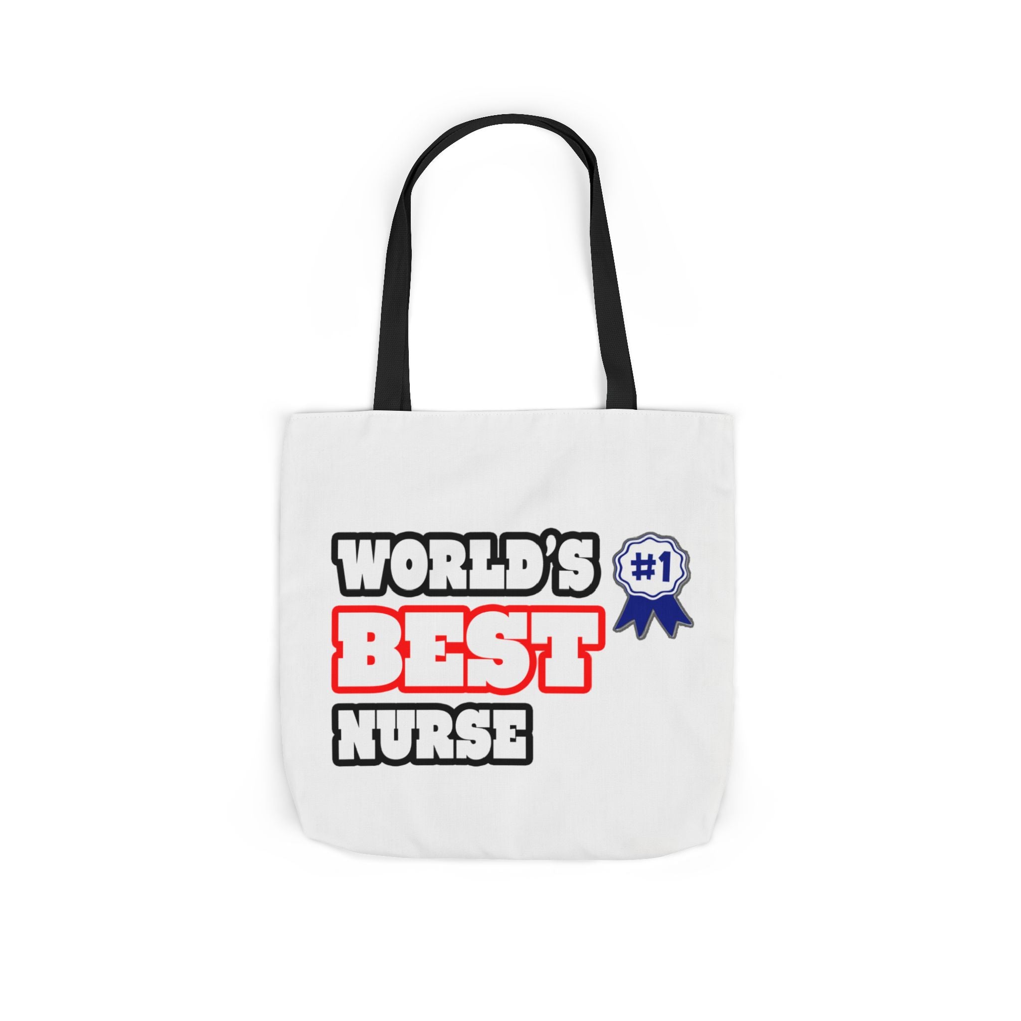 World's Best Nurse - Canvas Tote Bag, 5-Color Straps