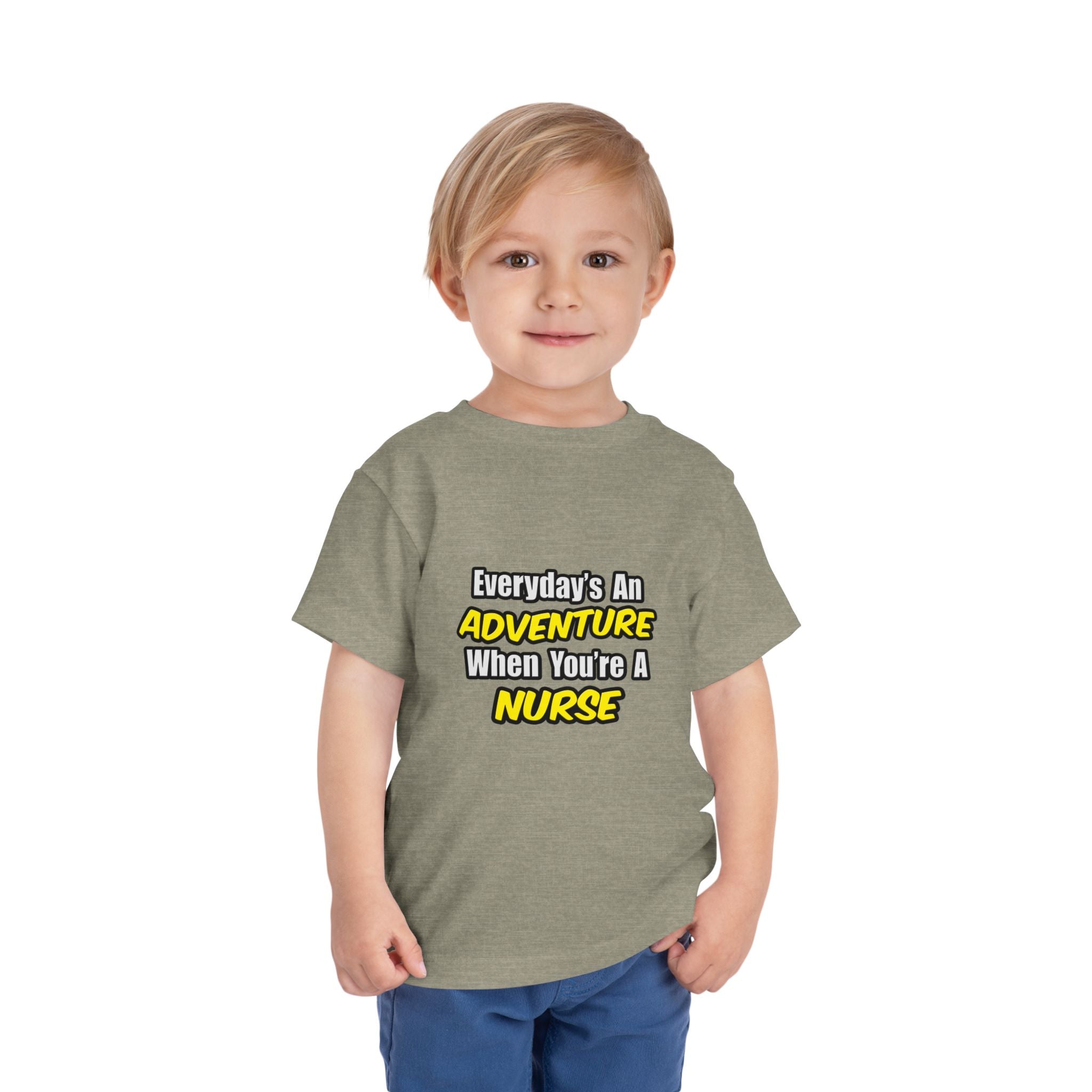 Everyday's An Adventure...Nurse - Toddler Short Sleeve Tee
