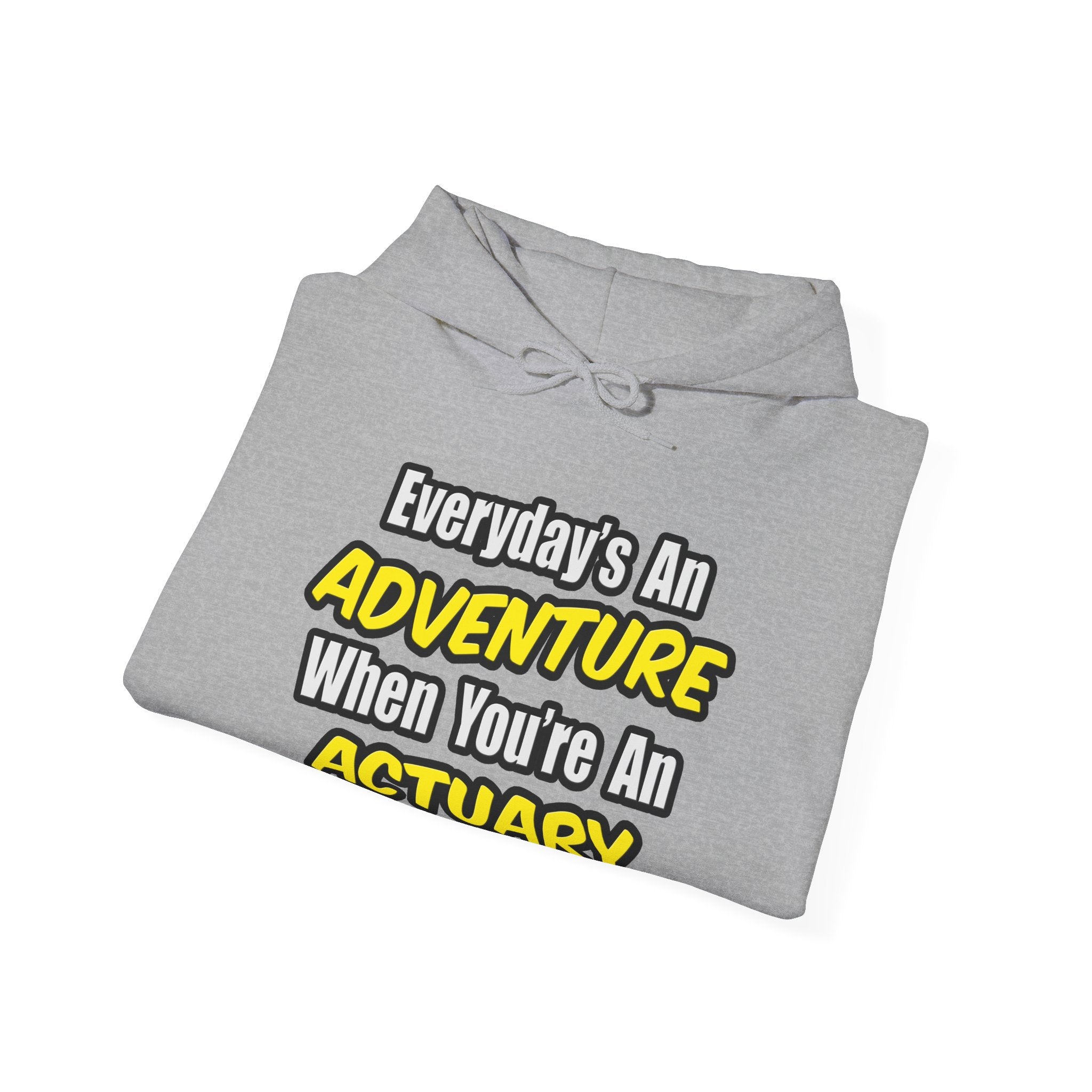 Everyday's An Adventure...Actuary - Unisex Heavy Blend™ Hooded Sweatshirt