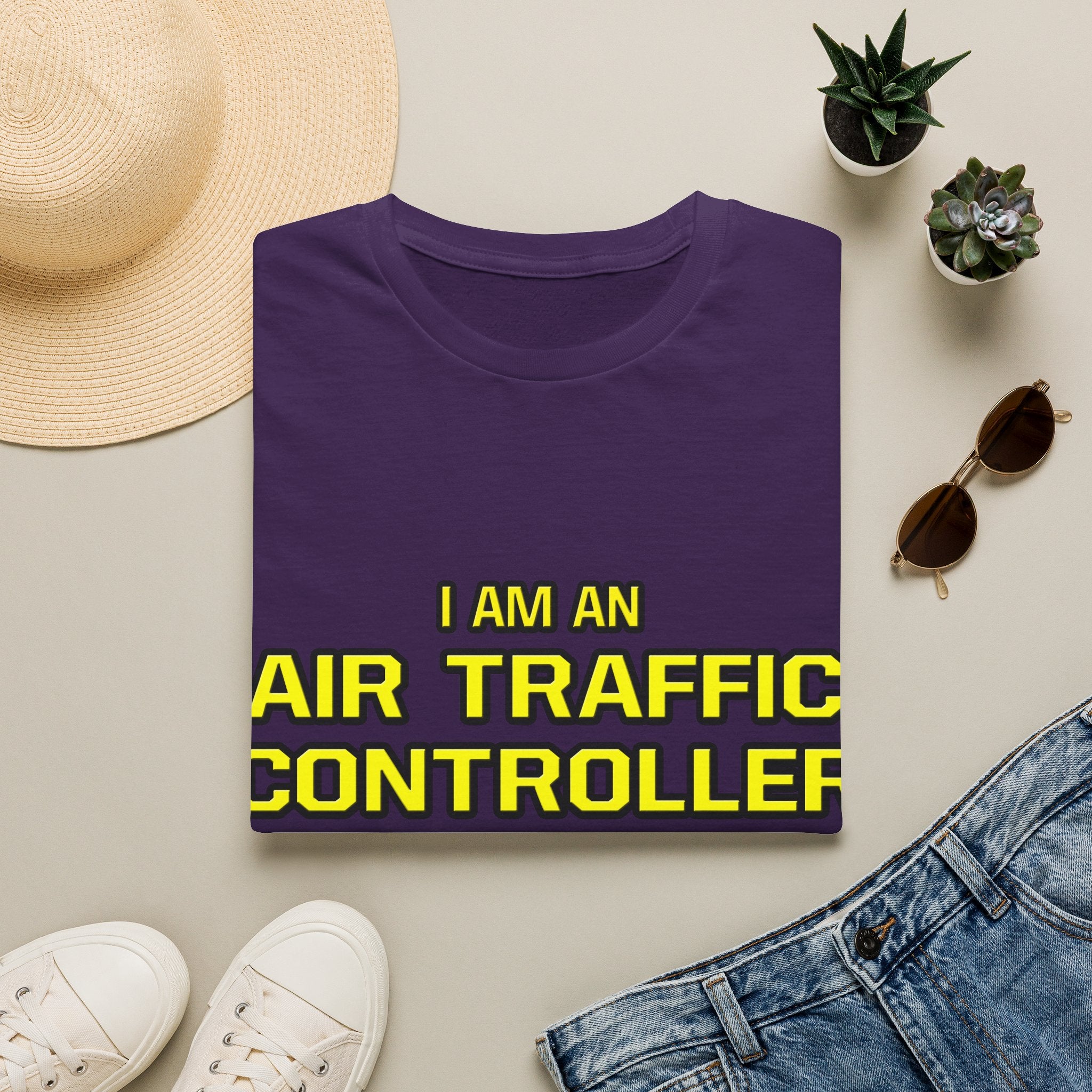 Air Traffic Controller...Superior Intelligence - Unisex Softstyle T-Shirt