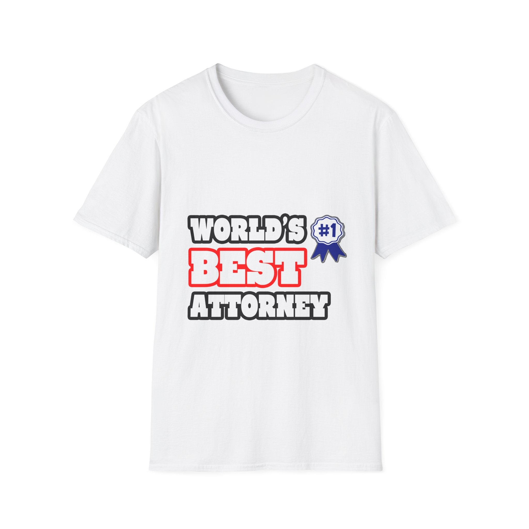 World's Best Attorney - Unisex Softstyle T-Shirt