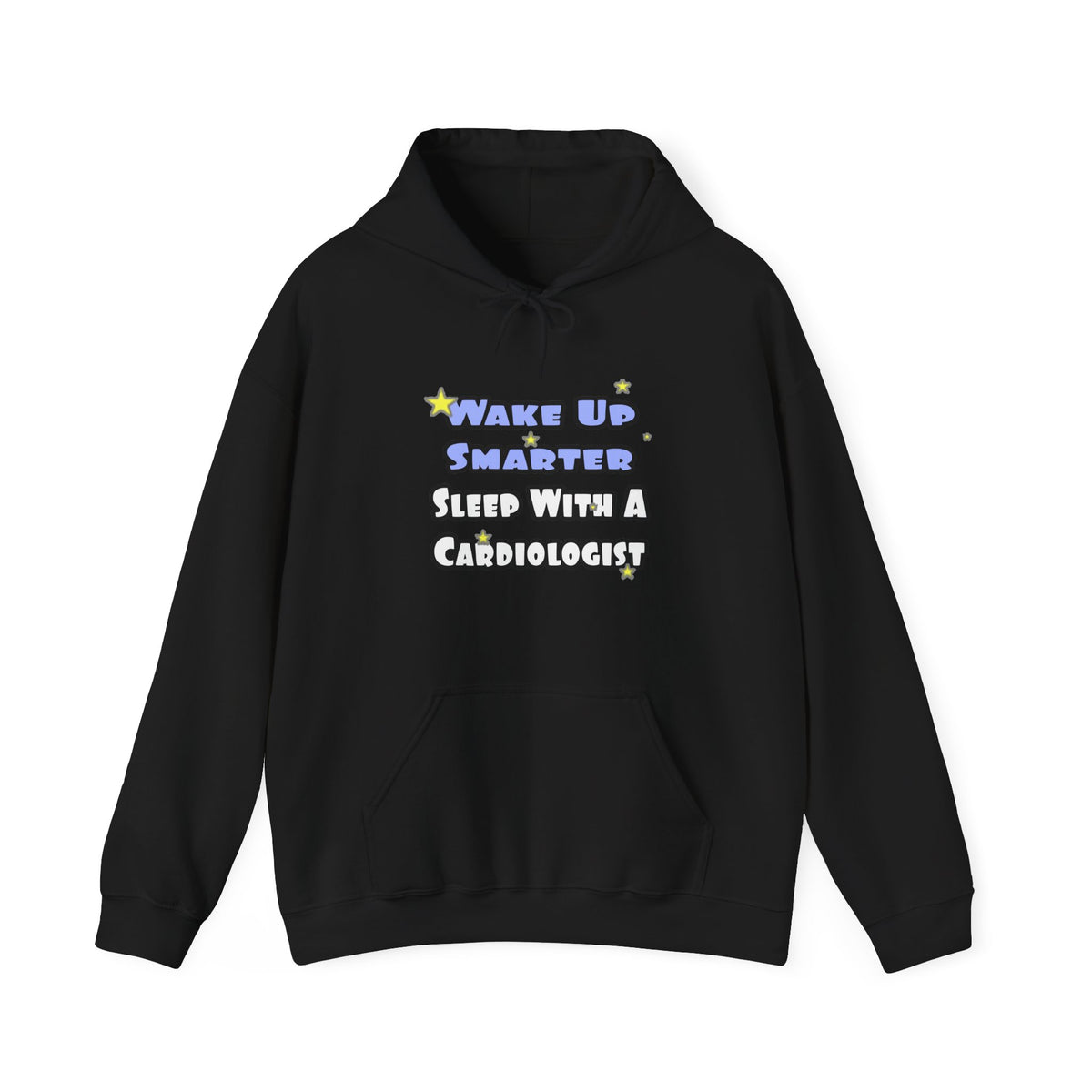 Wake Up Smarter...Sleep With a Cardiologist - Unisex Heavy Blend™ Hooded Sweatshirt