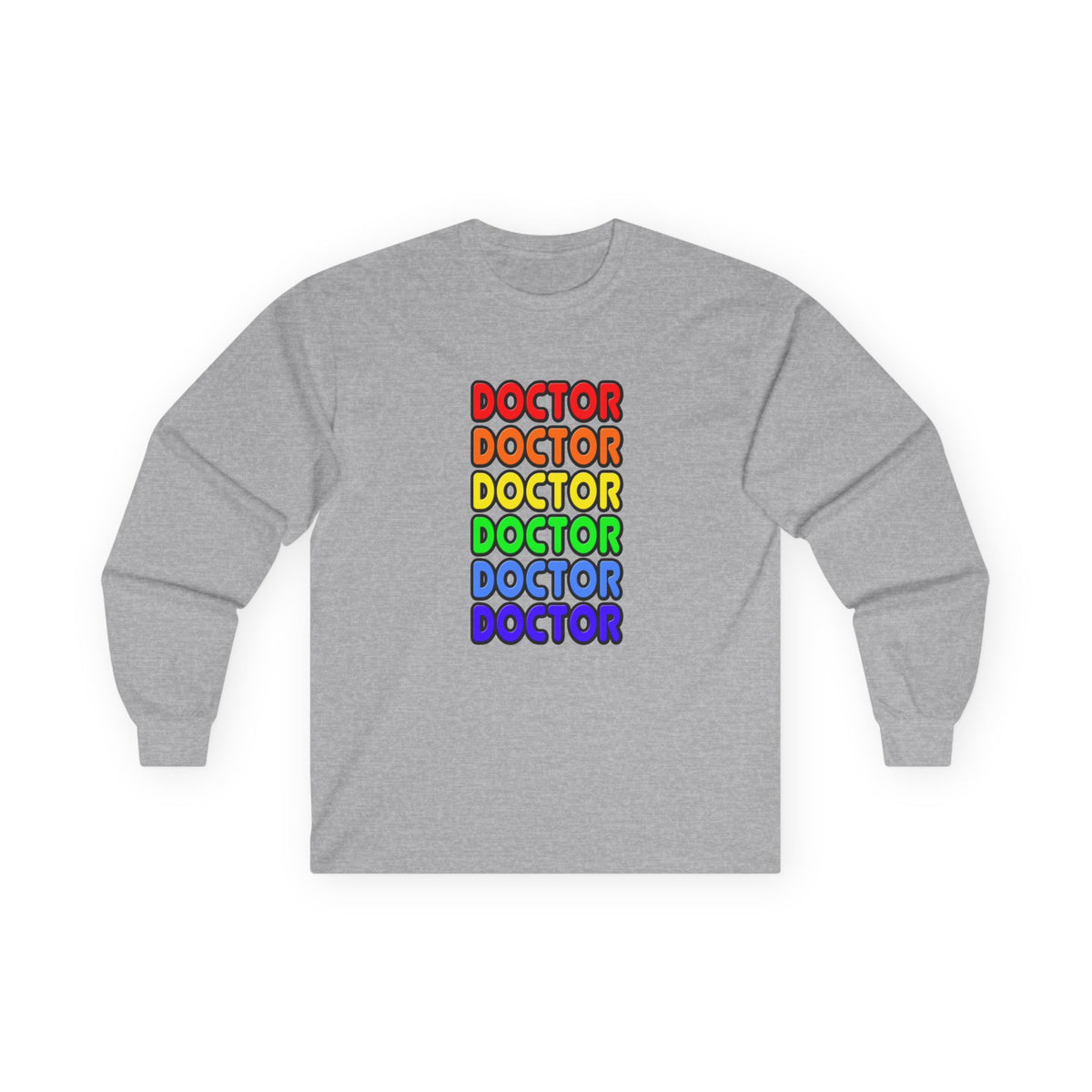 Rainbow Doctor - Unisex Ultra Cotton Long Sleeve Tee