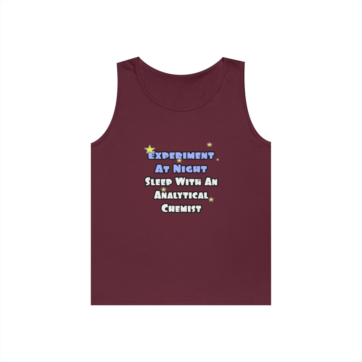 Experiment...Sleep With an Analytical Chemist - Unisex Heavy Cotton Tank Top