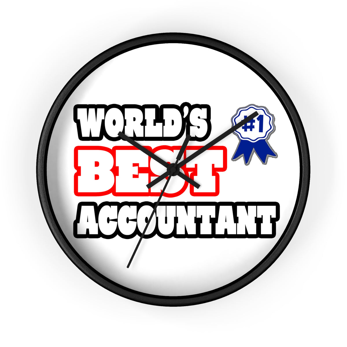 World's Best Accountant - Wall Clock