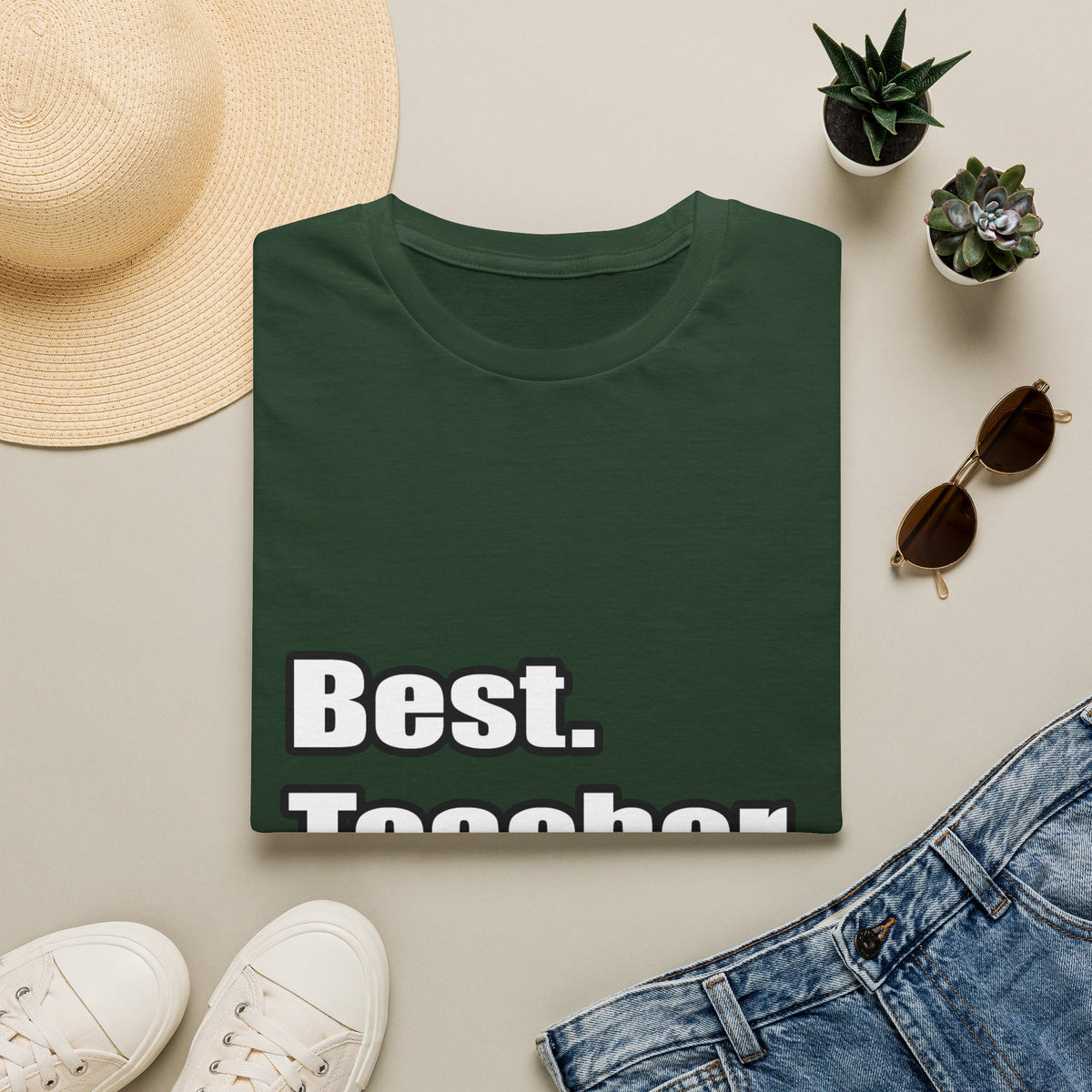 best teacher ever - Unisex Softstyle T-Shirt