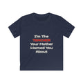 Teacher...Mother Warned You About - Kids Softstyle Tee