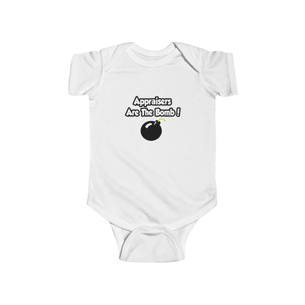 Appraisers Are The Bomb! - Infant Fine Jersey Bodysuit