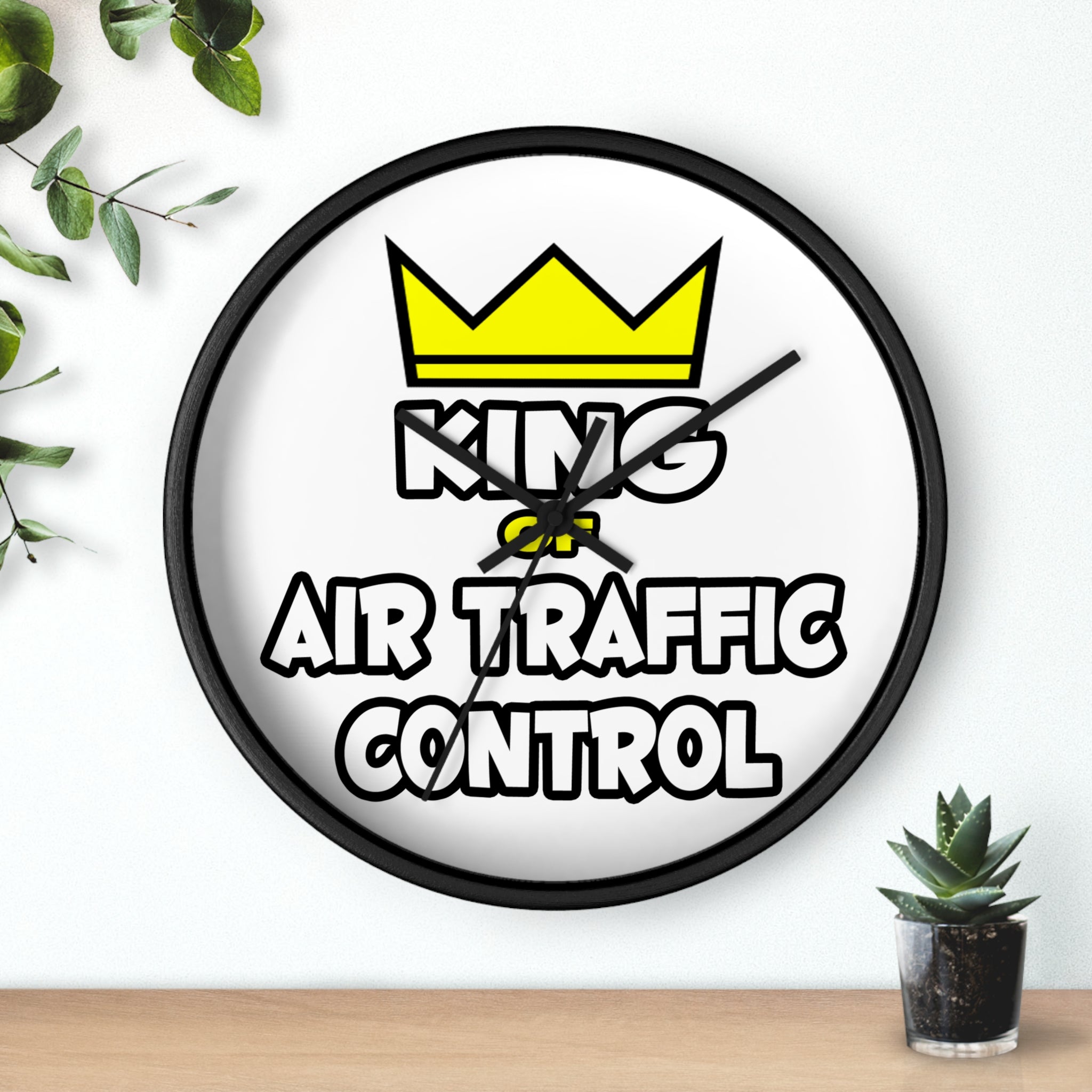 King of Air Traffic Control - Wall Clock