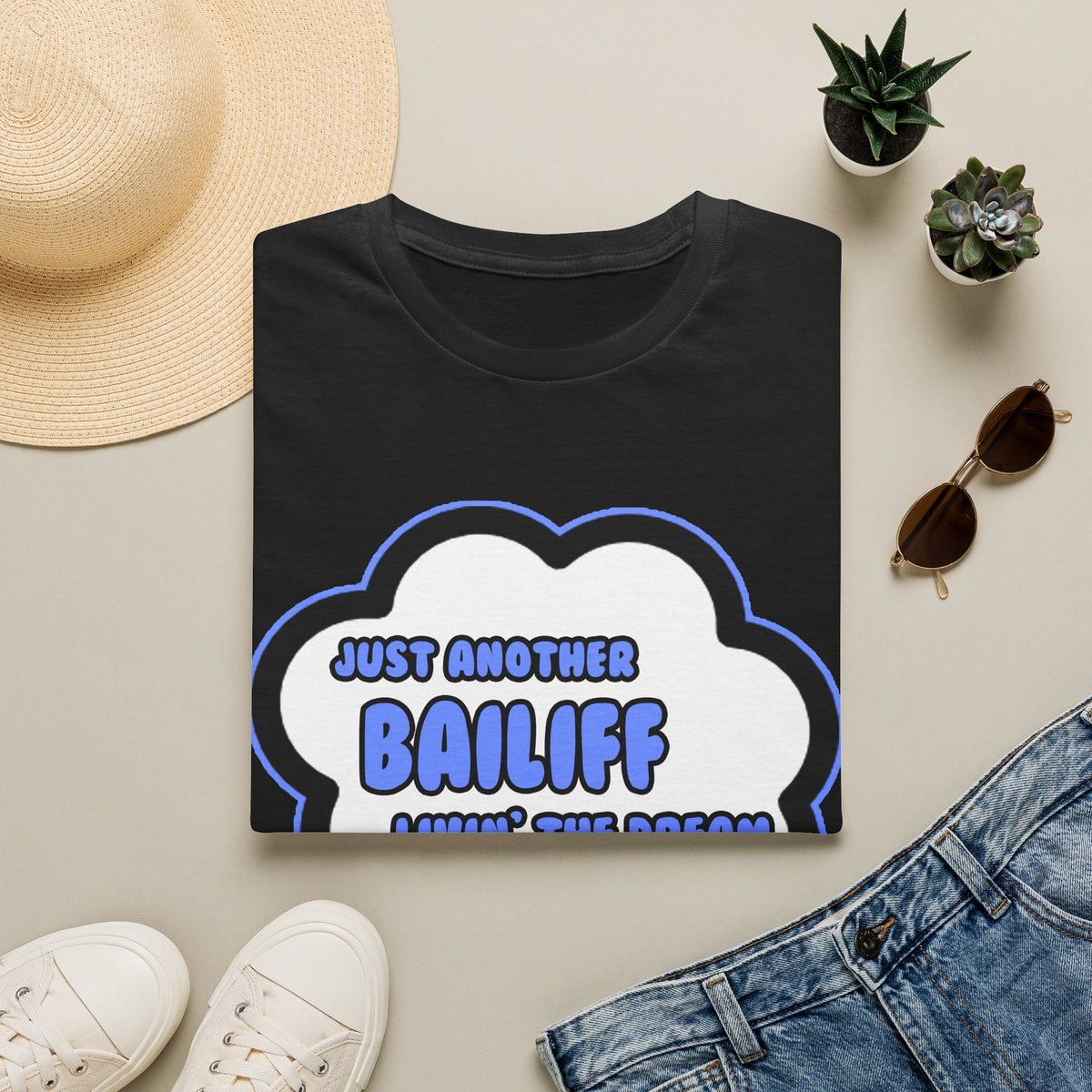 Bailiff .. Livin' The Dream - Unisex Softstyle T-Shirt