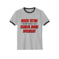 Rock Star .. Clinical Nurse Specialist - Unisex Cotton Ringer T-Shirt