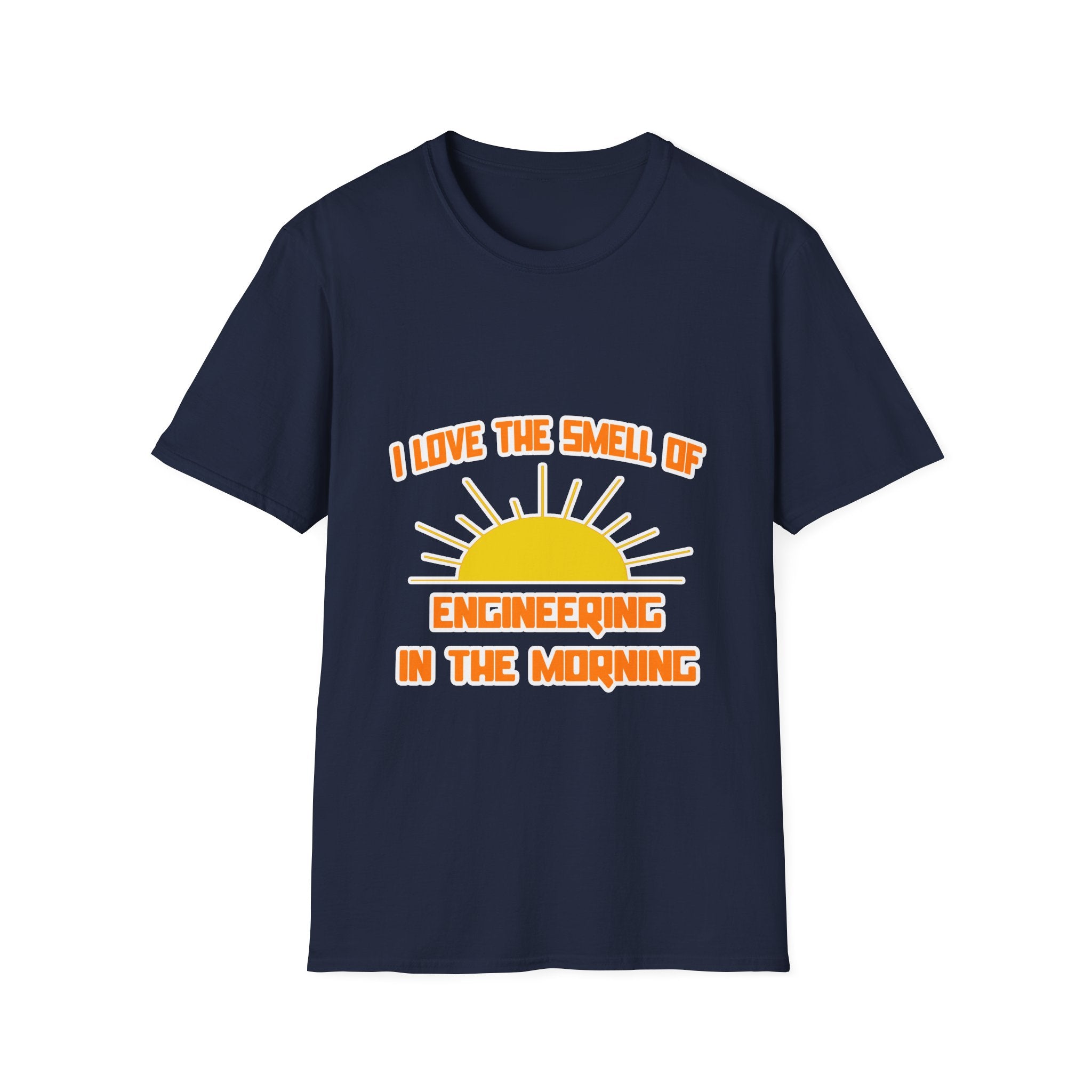 Smell of Engineering in the Morning - Unisex Softstyle T-Shirt