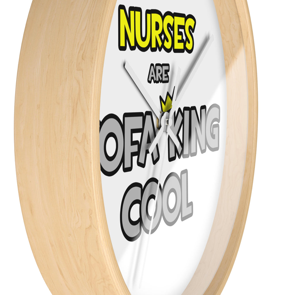 Nurses Are Sofa King Cool - Wall Clock
