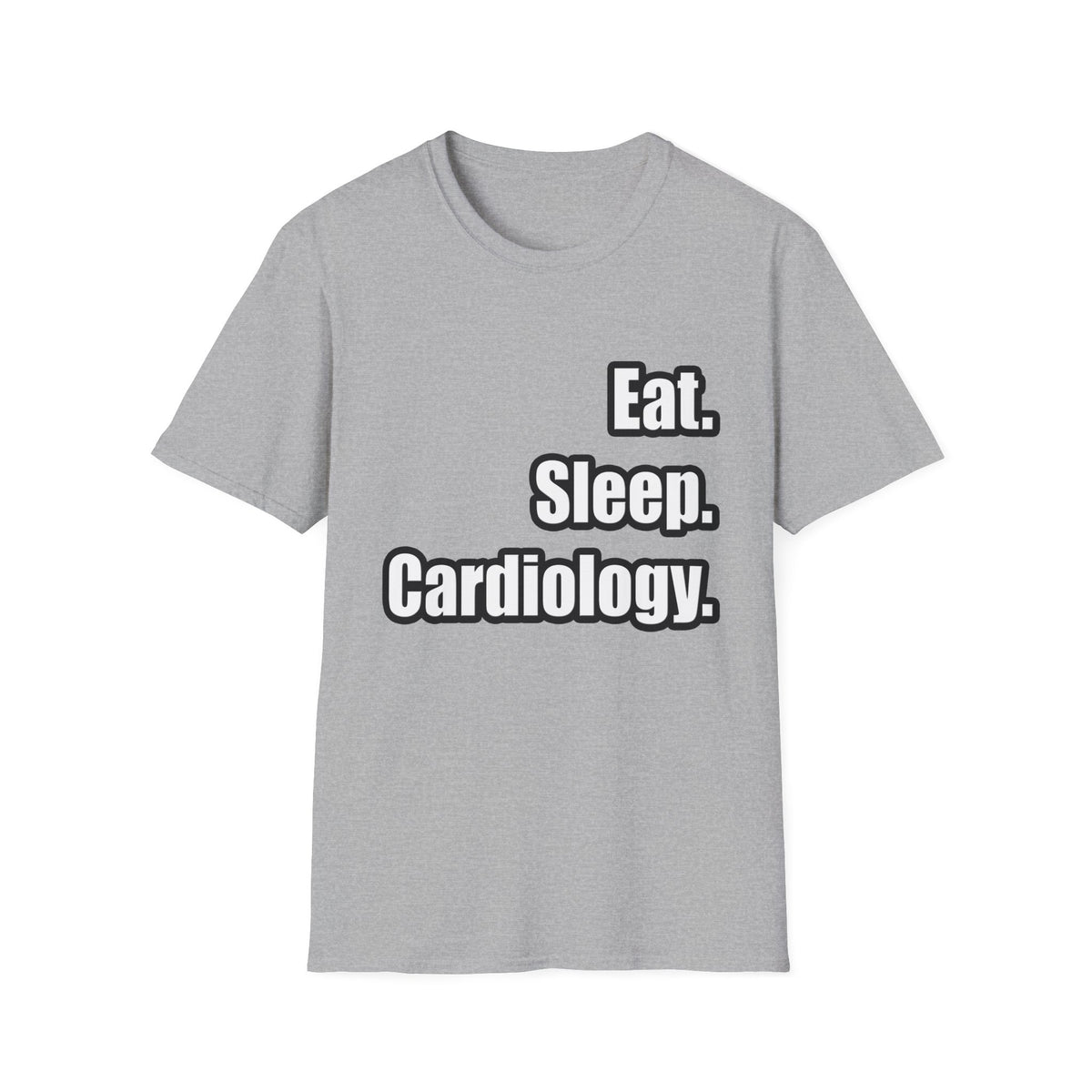 Eat. Sleep. Cardiology - Unisex Softstyle T-Shirt
