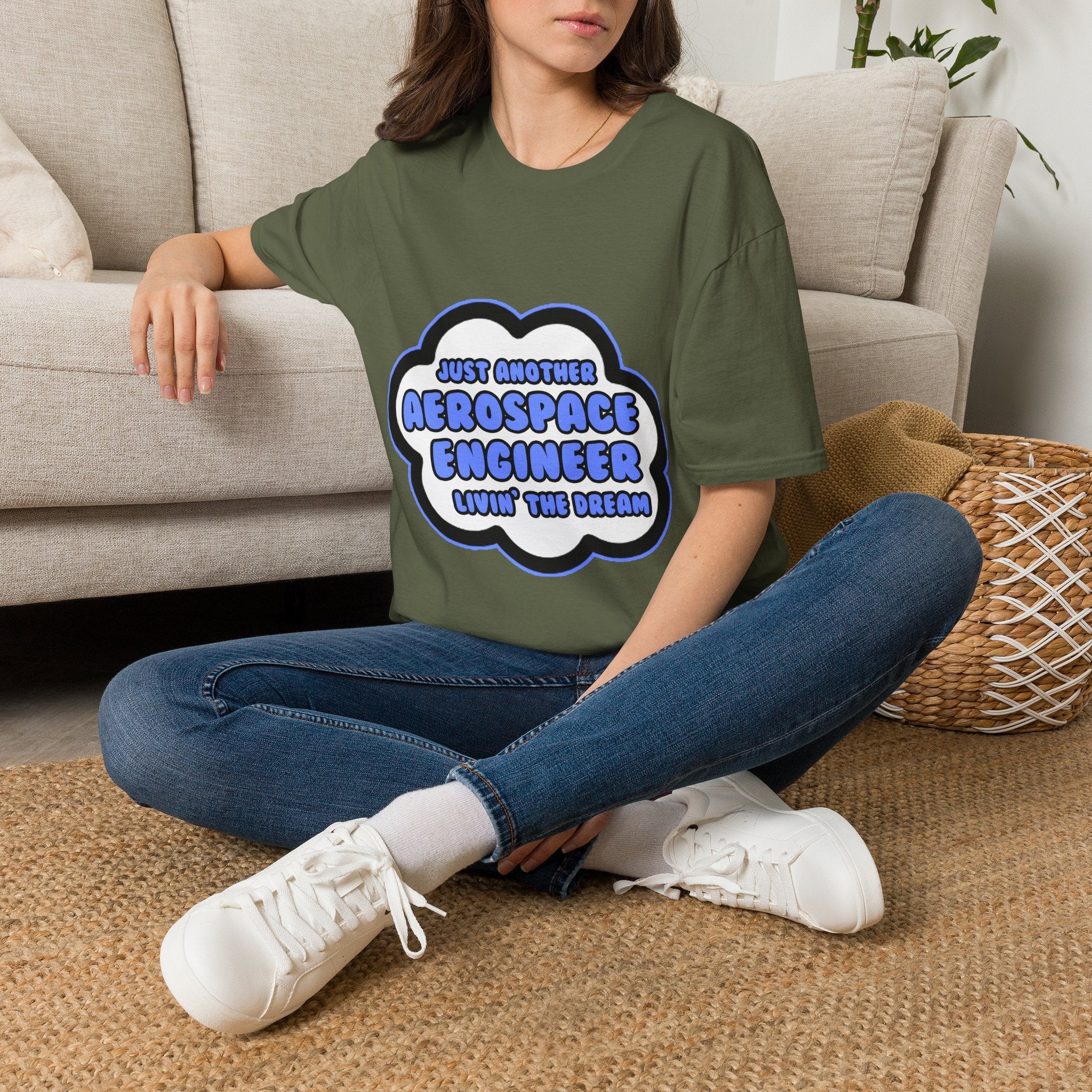 Aerospace Engineer .. Livin' The Dream - Unisex Softstyle T-Shirt