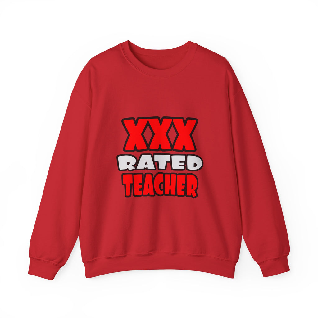 XXX Rated Teacher - Unisex Heavy Blend™ Crewneck Sweatshirt