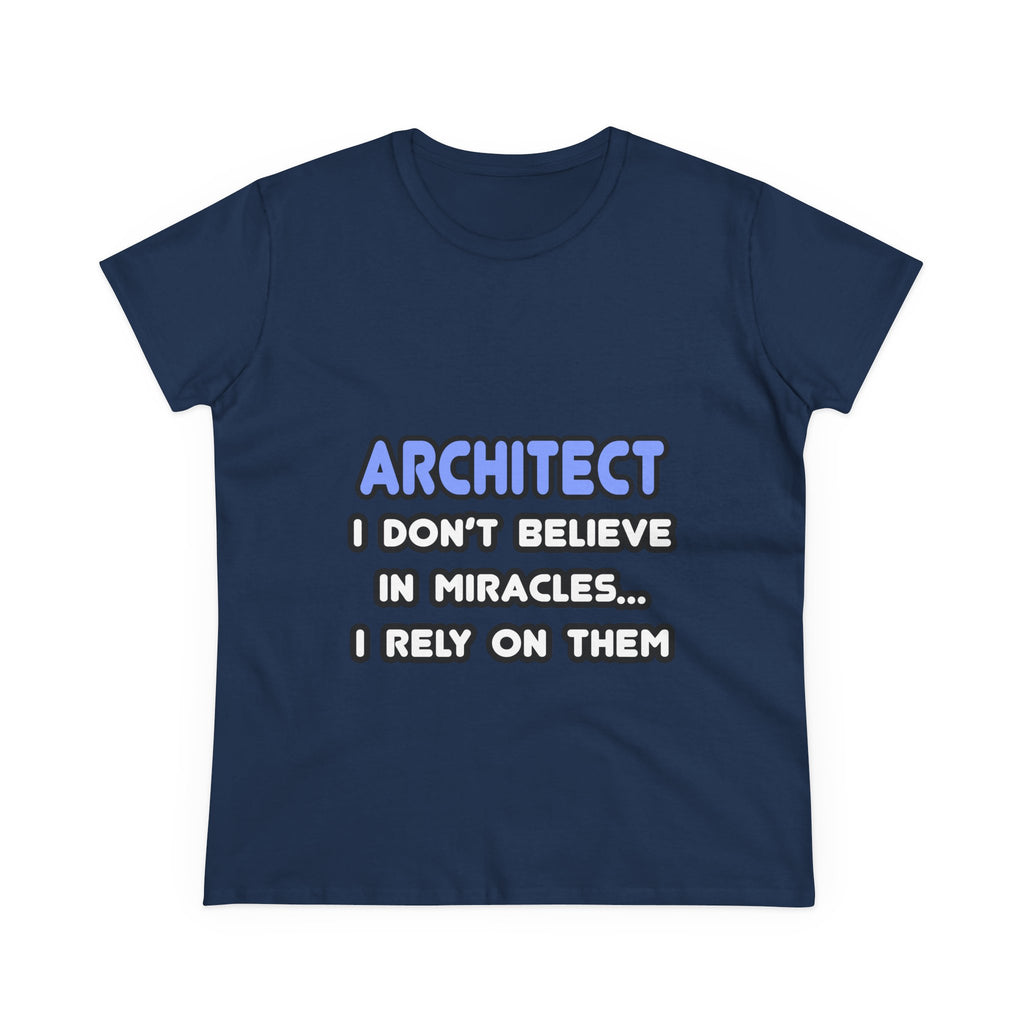 Miracles and Architects - Women's Midweight Cotton Tee