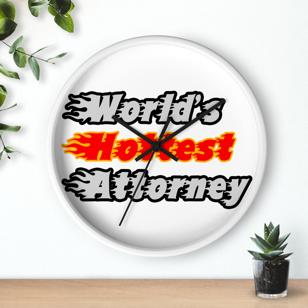 World's Hottest Attorney - Wall Clock