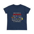 Editor ... OMG WTF LOL - Women's Midweight Cotton Tee