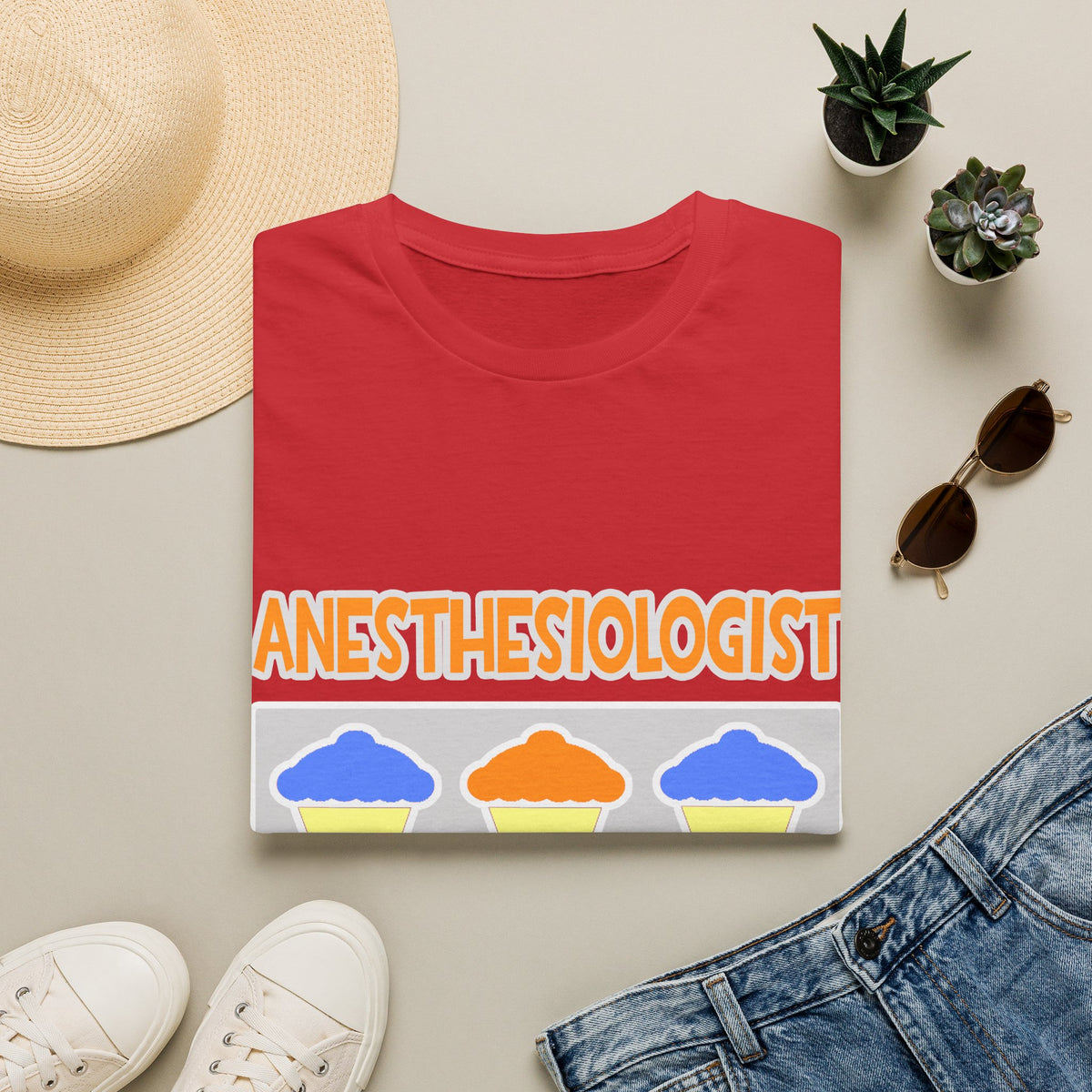 Anesthesiologist ... Will Work For Cupcakes - Unisex Softstyle T-Shirt
