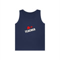 a plus teacher - Unisex Heavy Cotton Tank Top