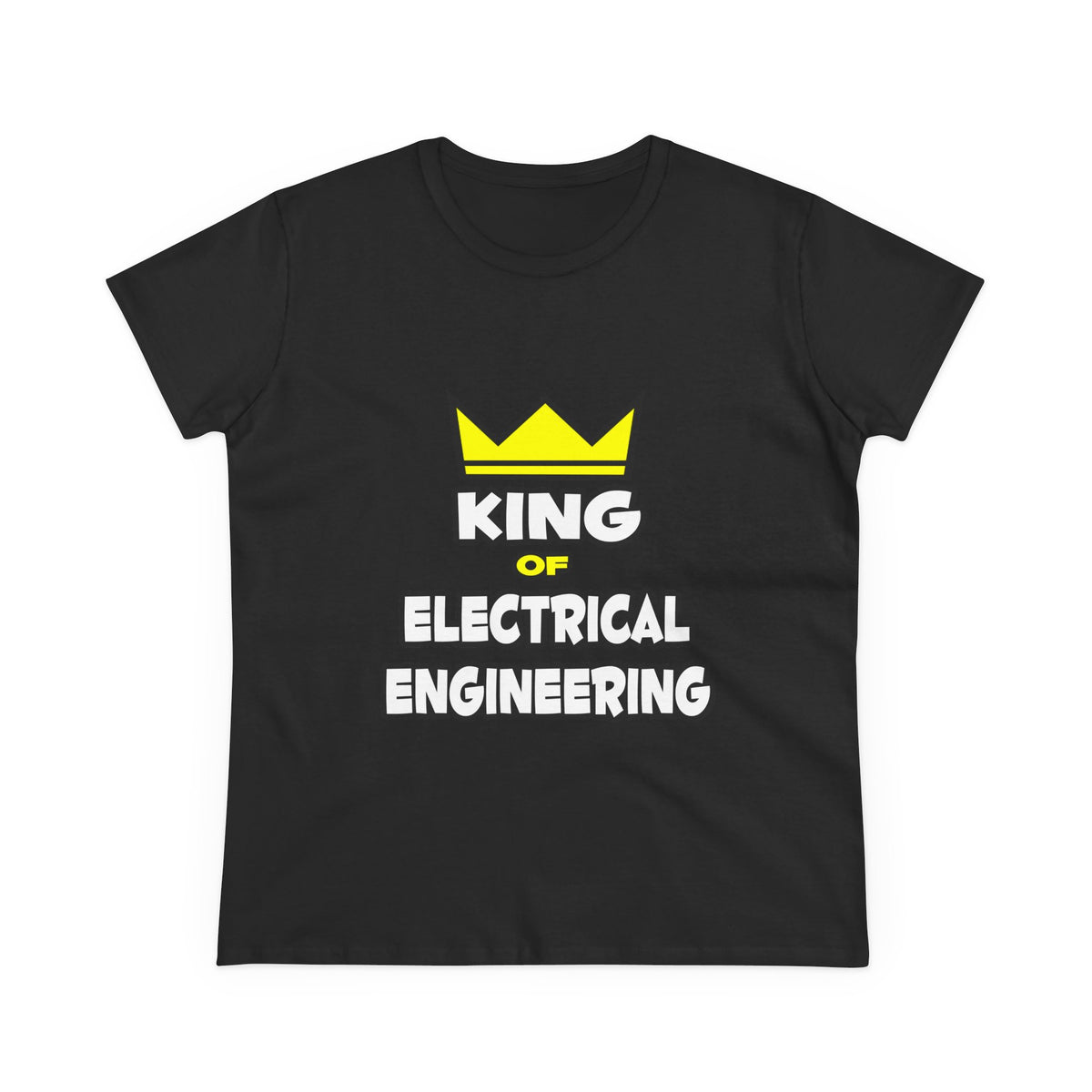 King of Electrical Engineering - Women's Midweight Cotton Tee