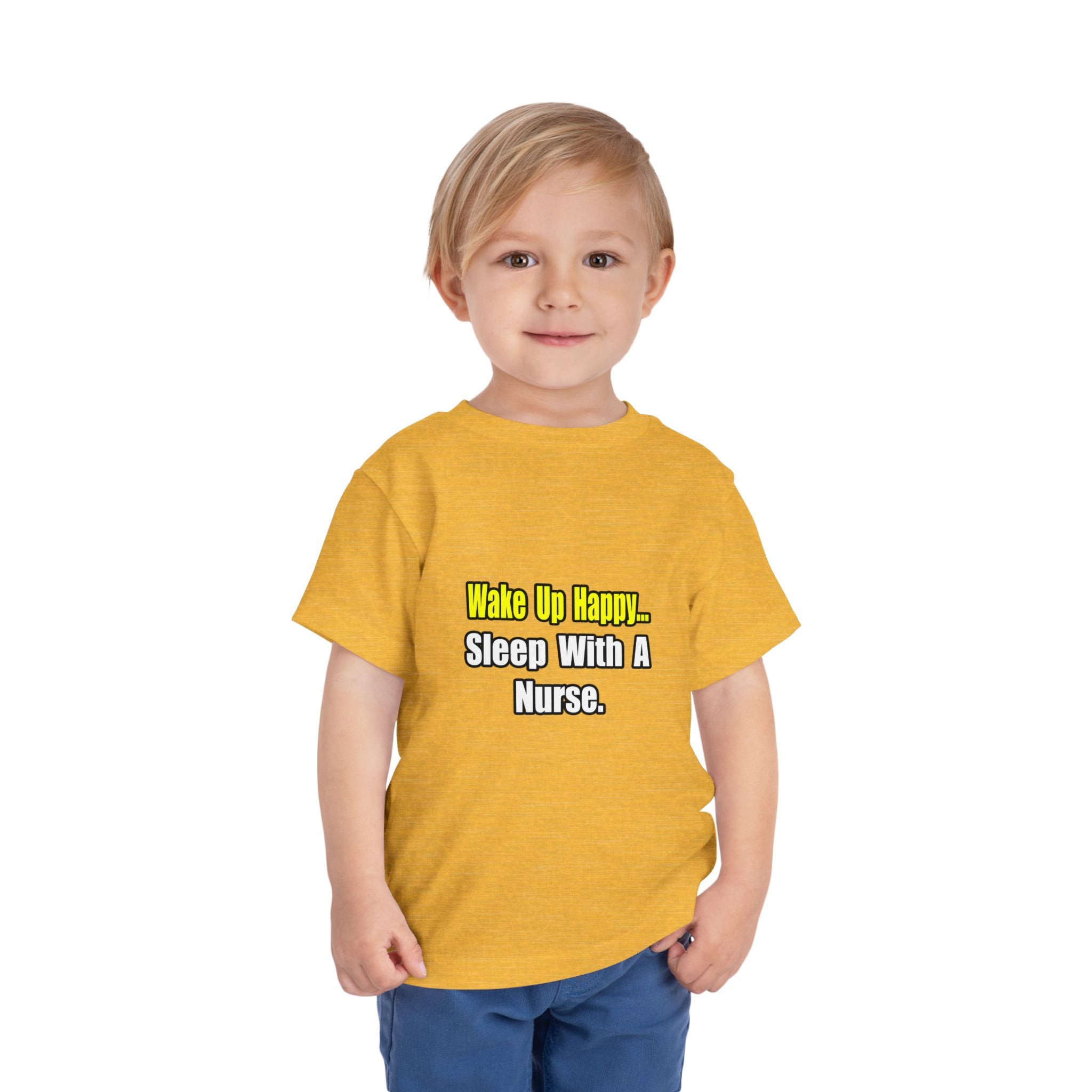 Sleep With a Nurse - Toddler Short Sleeve Tee