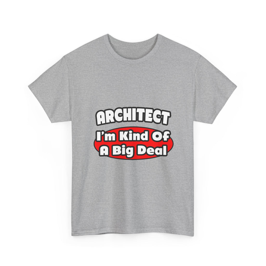 Architect...Big Deal - Unisex Heavy Cotton Tee