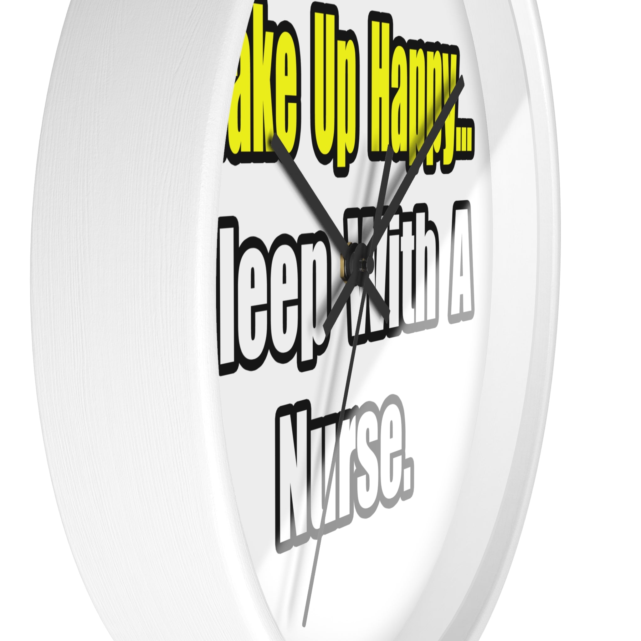 Sleep With a Nurse - Wall Clock