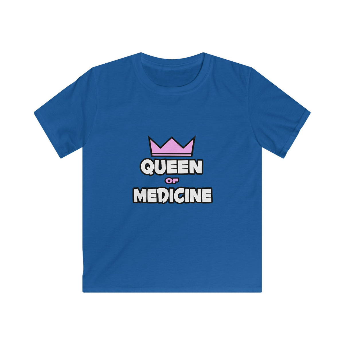 Queen of Medicine - Kids Softstyle Tee