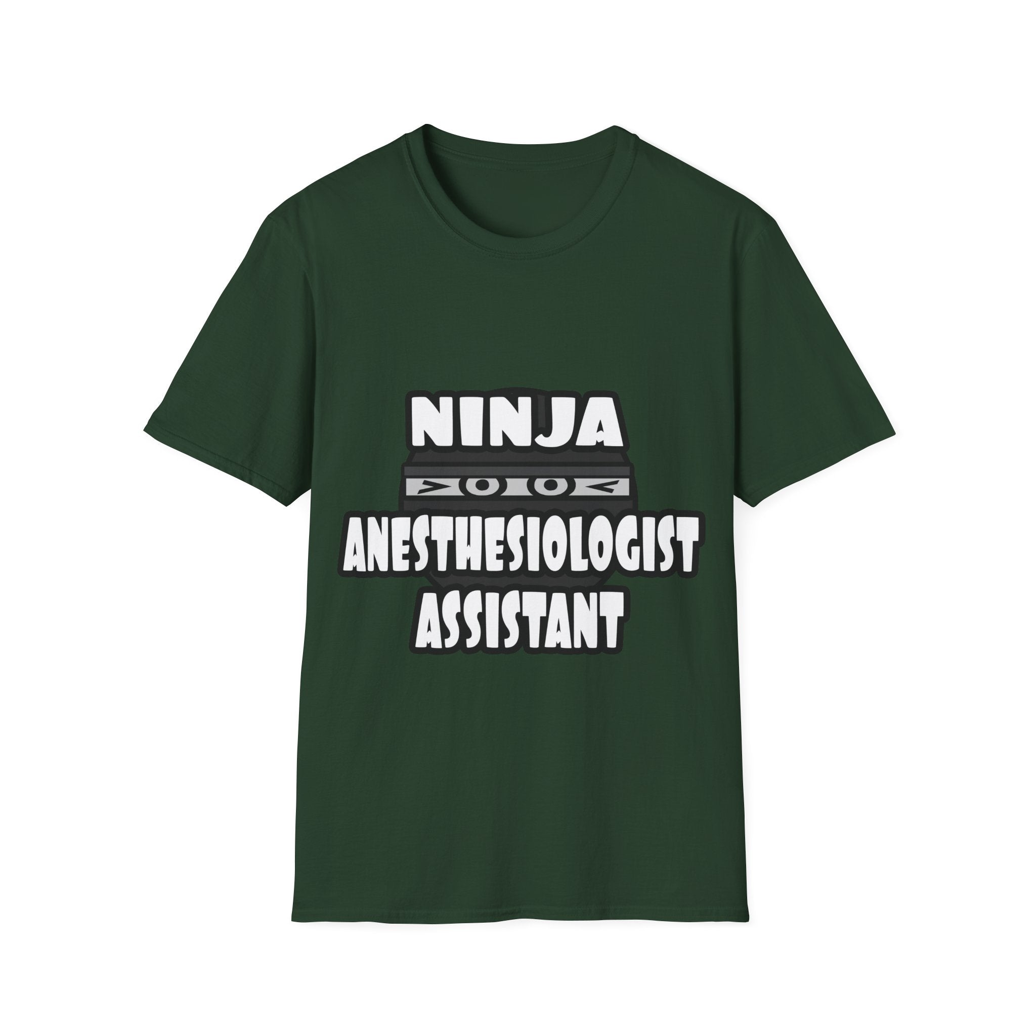 Ninja Anesthesiologist Assistant - Unisex Softstyle T-Shirt