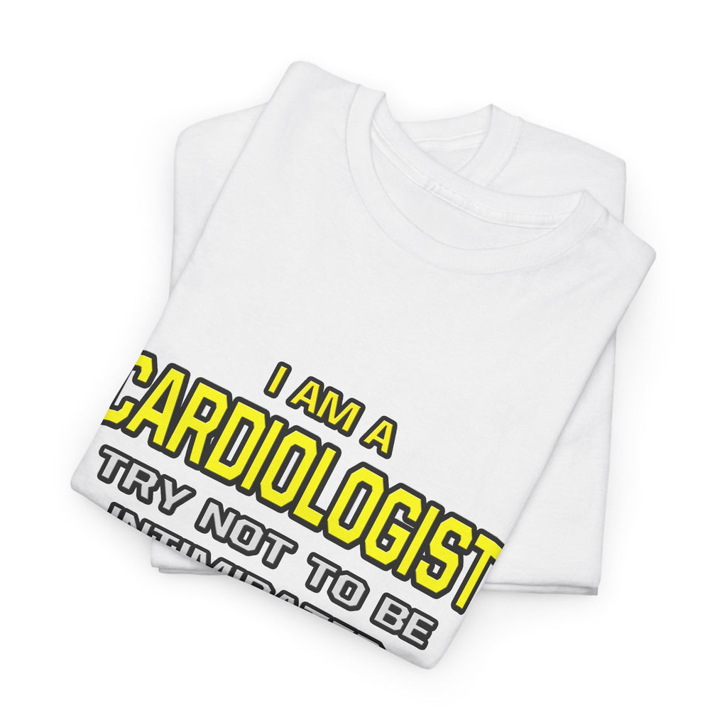 Cardiologist...Superior Intelligence - Unisex Heavy Cotton Tee
