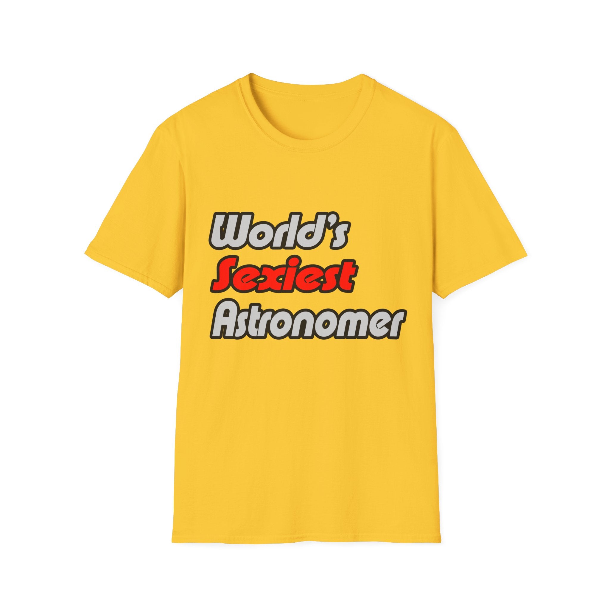 World's Sexiest Astronomer - Unisex Softstyle T-Shirt