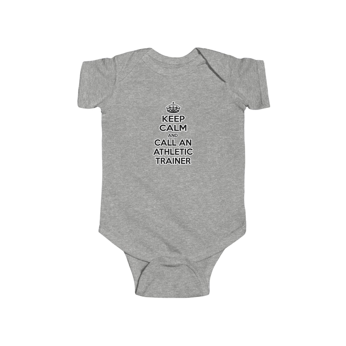 Keep Calm and Call an Athletic Trainer - Infant Fine Jersey Bodysuit
