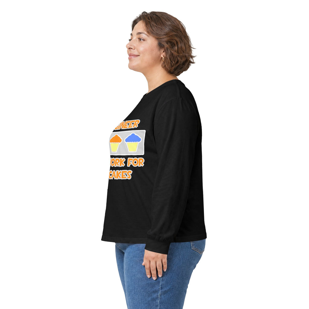 Engineer ... Will Work For Cupcakes - Unisex Ultra Cotton Long Sleeve Tee